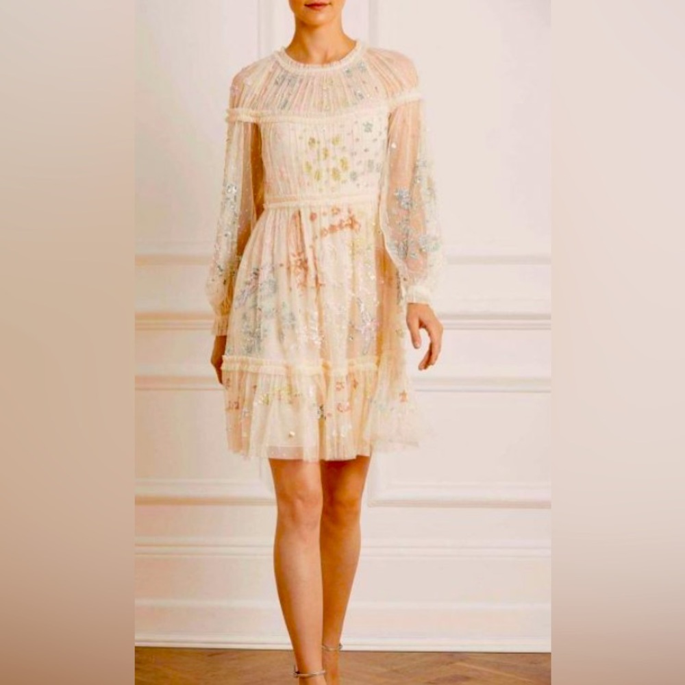 Needle & Thread Knee Length Dress US Size 6 BRAND NEW with TAGS